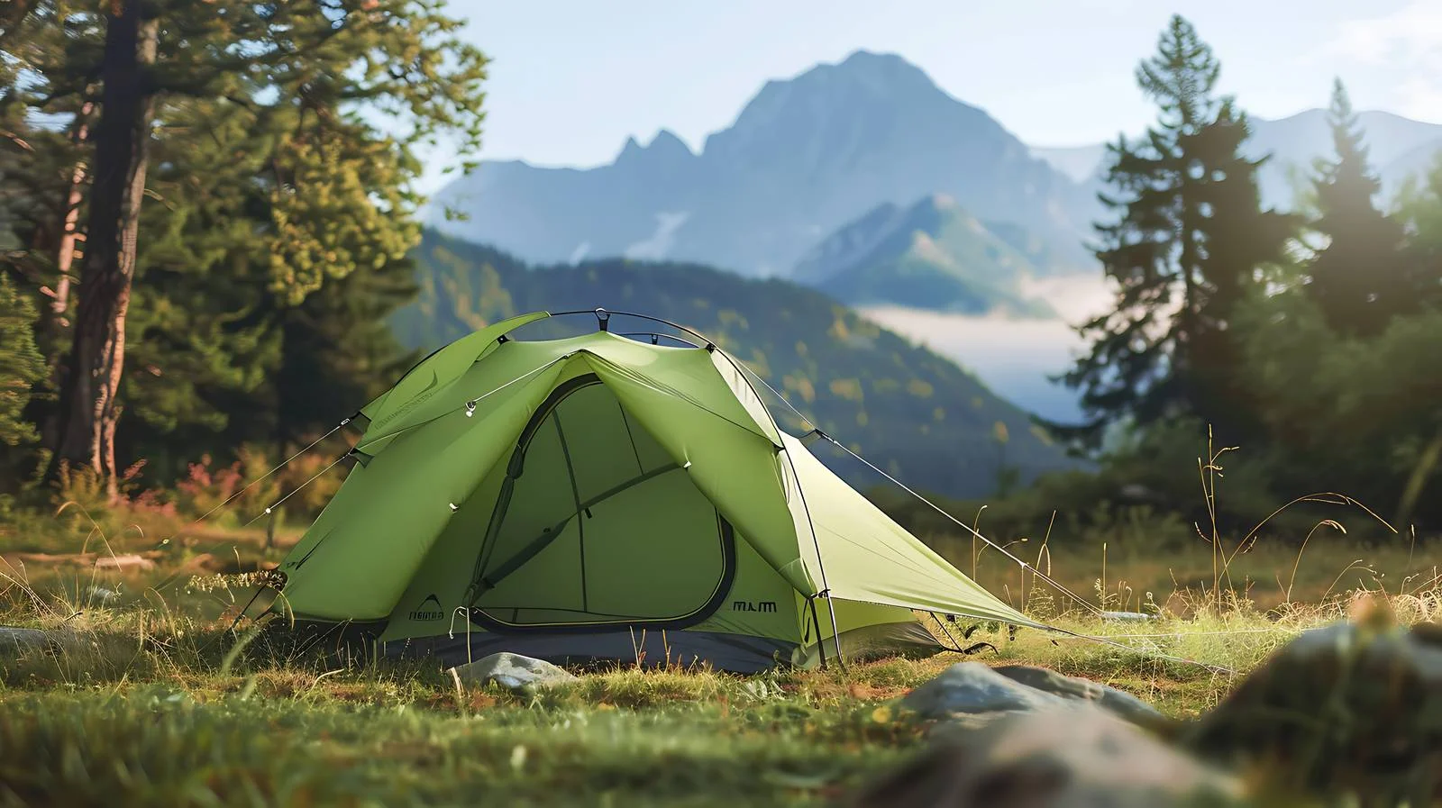 Forest Tent View — free download from Dotvec