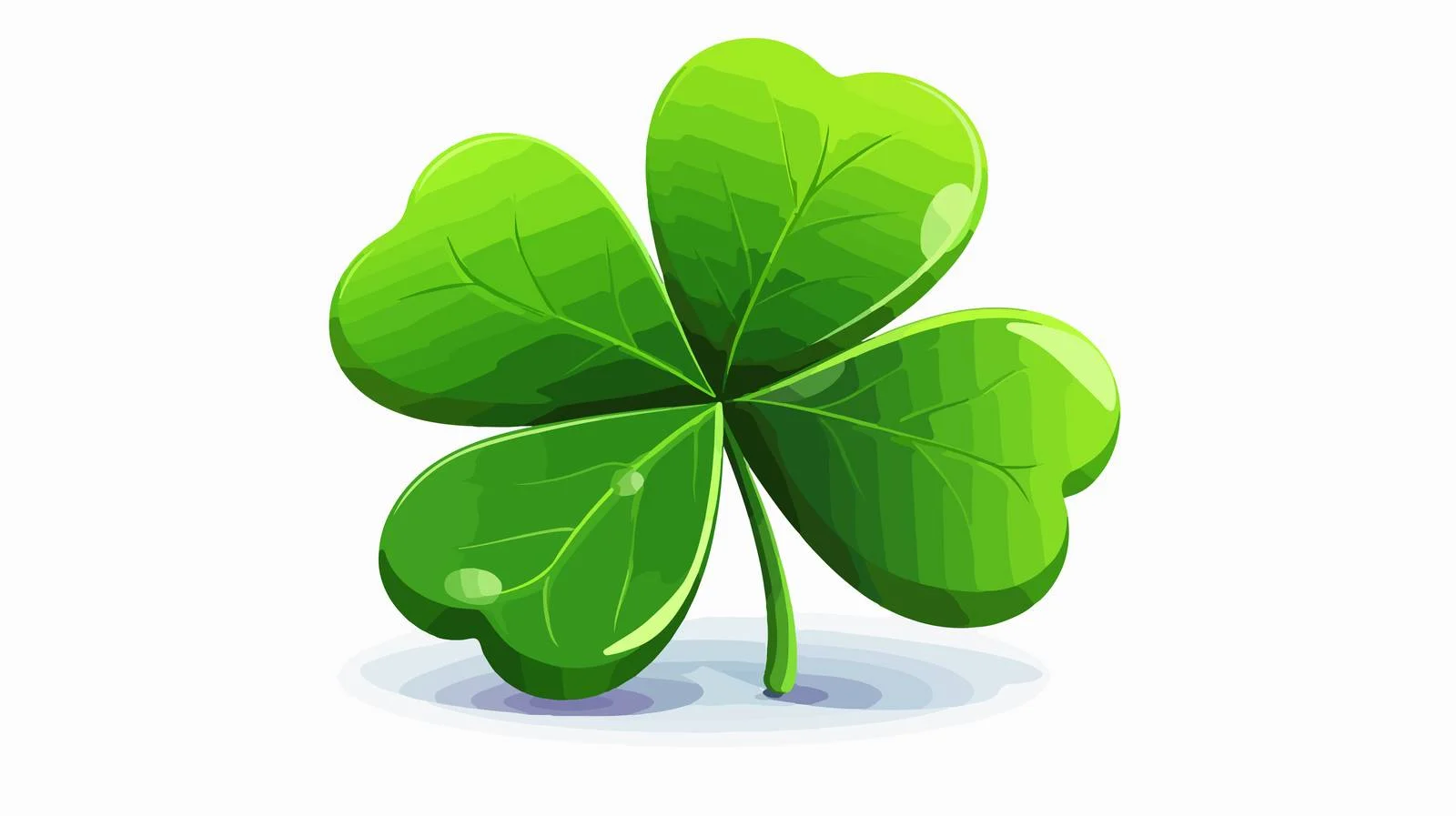 Four-Leaf Clover: Symbol of Good Luck — free download from Dotvec