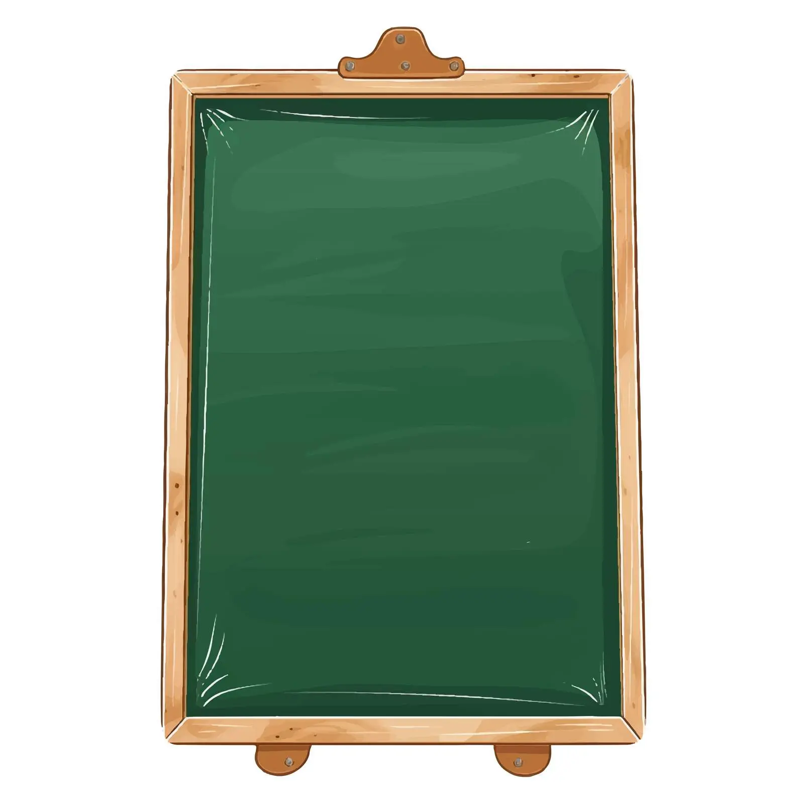 Greenboard Vector Illustration on White Background — free download from Dotvec
