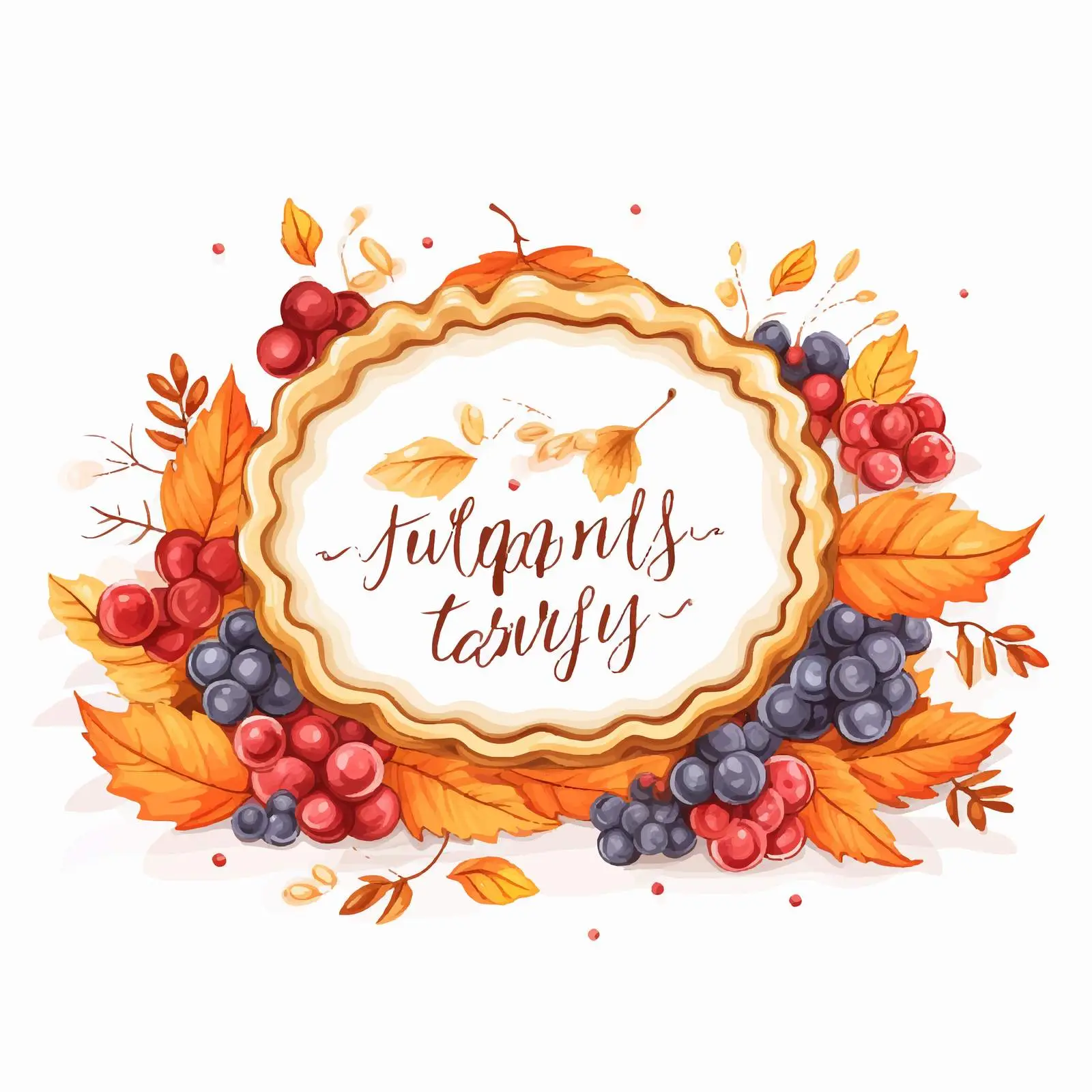 Happy Thanksgiving Greeting Card and Banner Template — free download from Dotvec