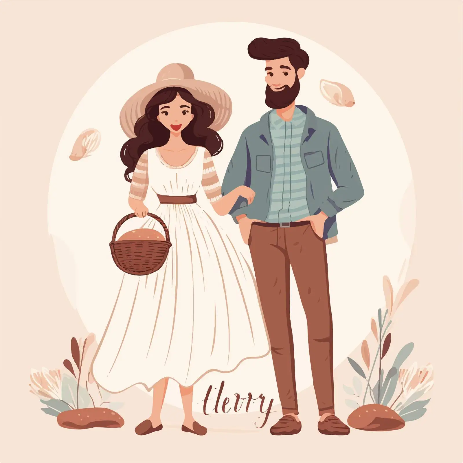 Happy Easter Holiday Greeting Card Template — free download from Dotvec