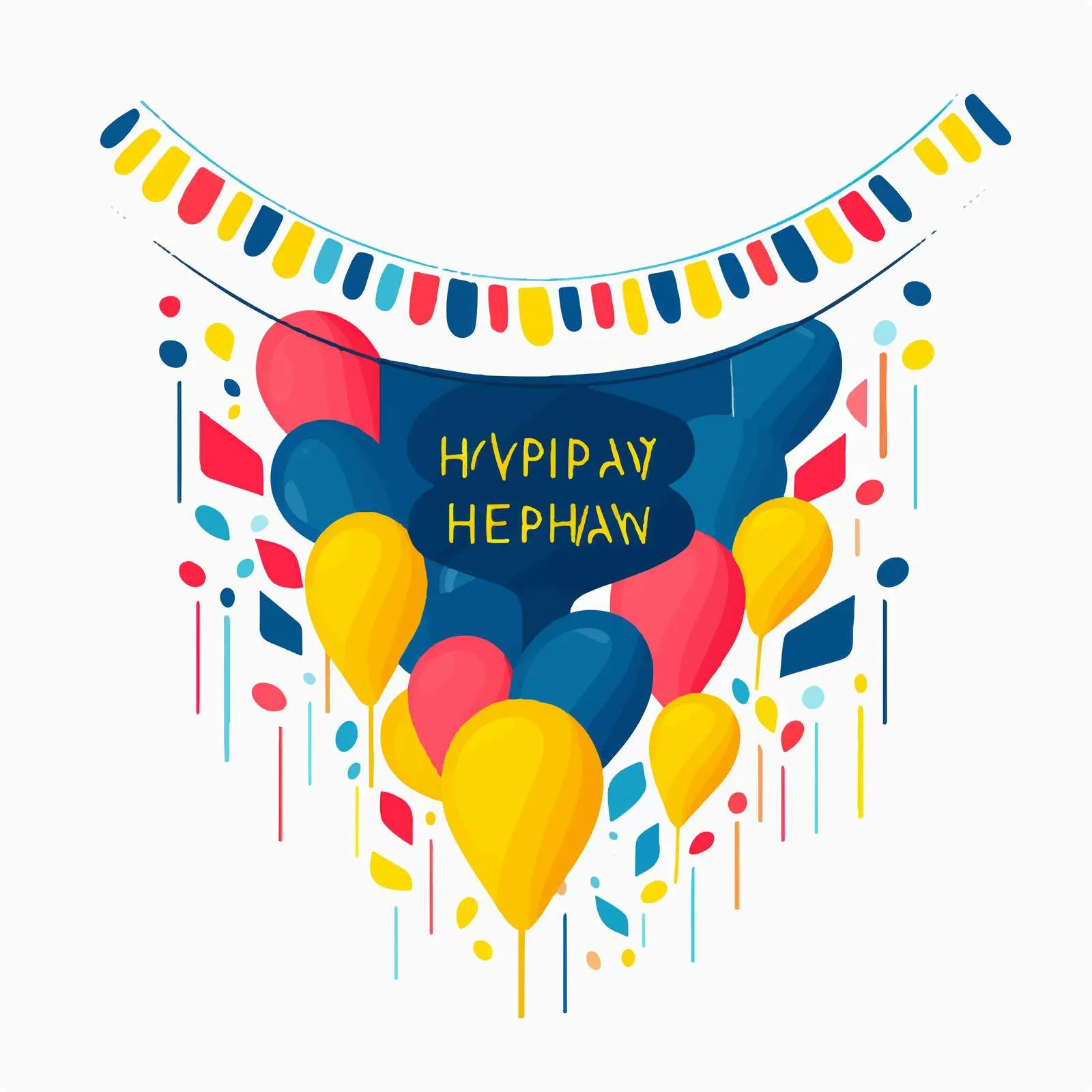 Patriotic Greeting Card with Flag Colors — free download from Dotvec