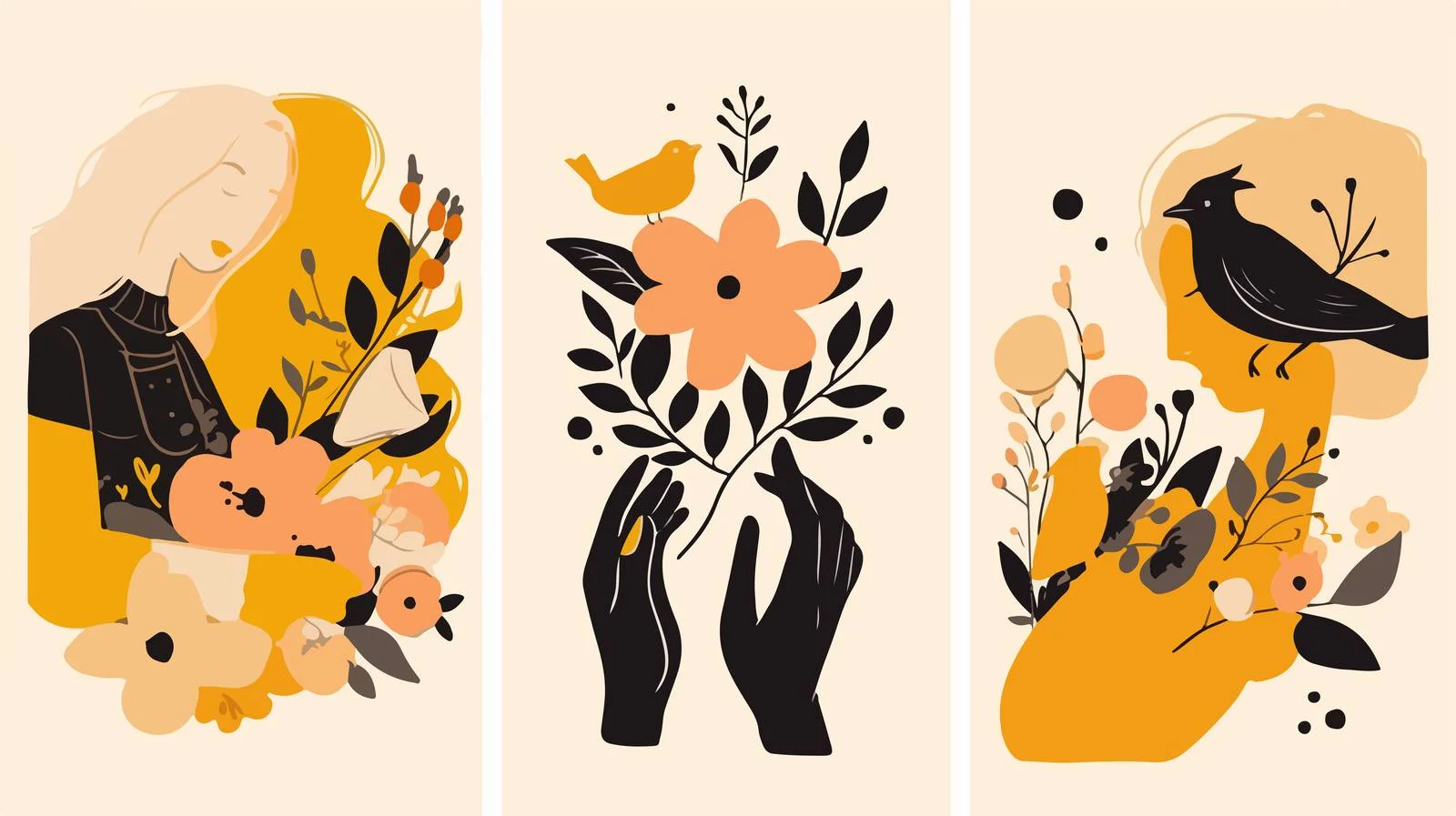 Elegant Motivational Greeting Card Design — free download from Dotvec