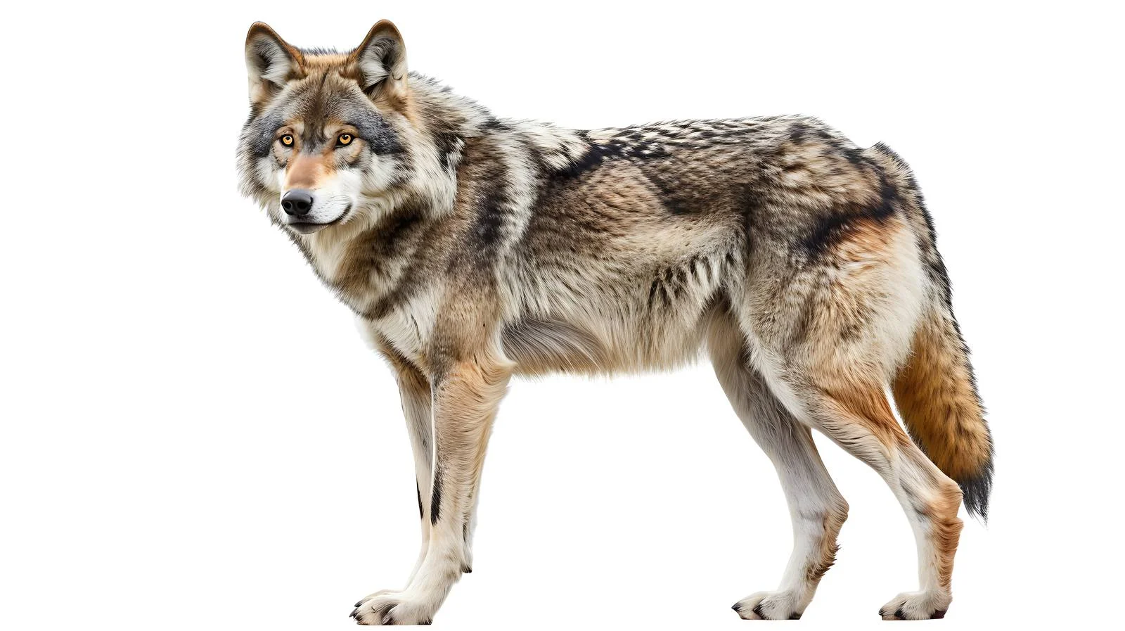 Majestic Grey Wolf in Natural Habitat — free download from Dotvec