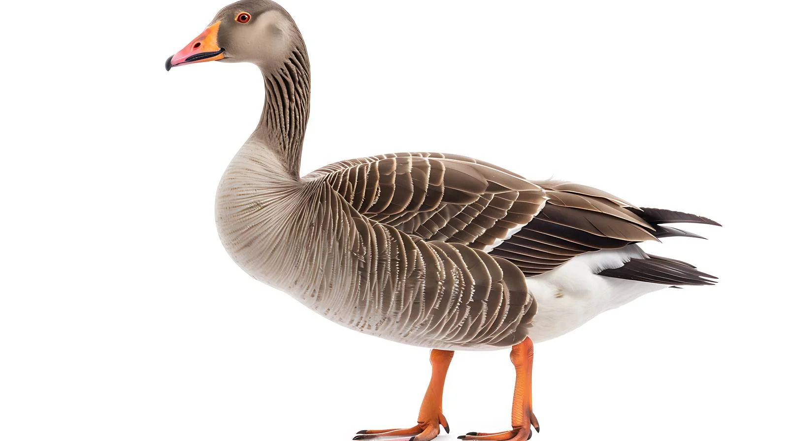 Graceful Greylag Goose Close-up — free download from Dotvec