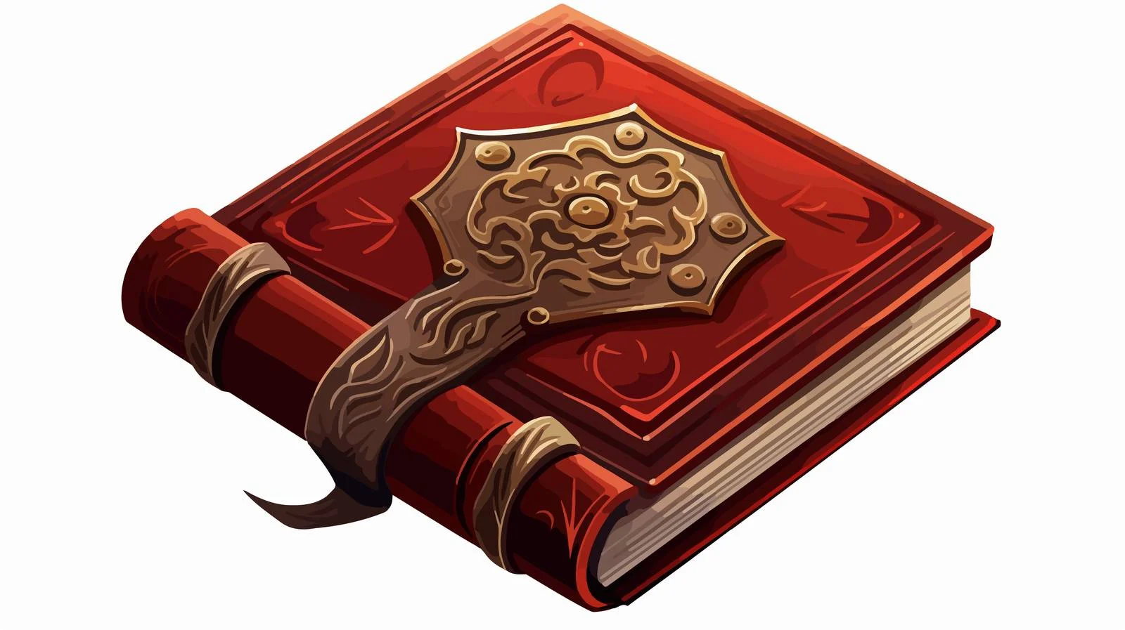 Illustrated Grimoire in High Quality Cartoon Design — free download from Dotvec