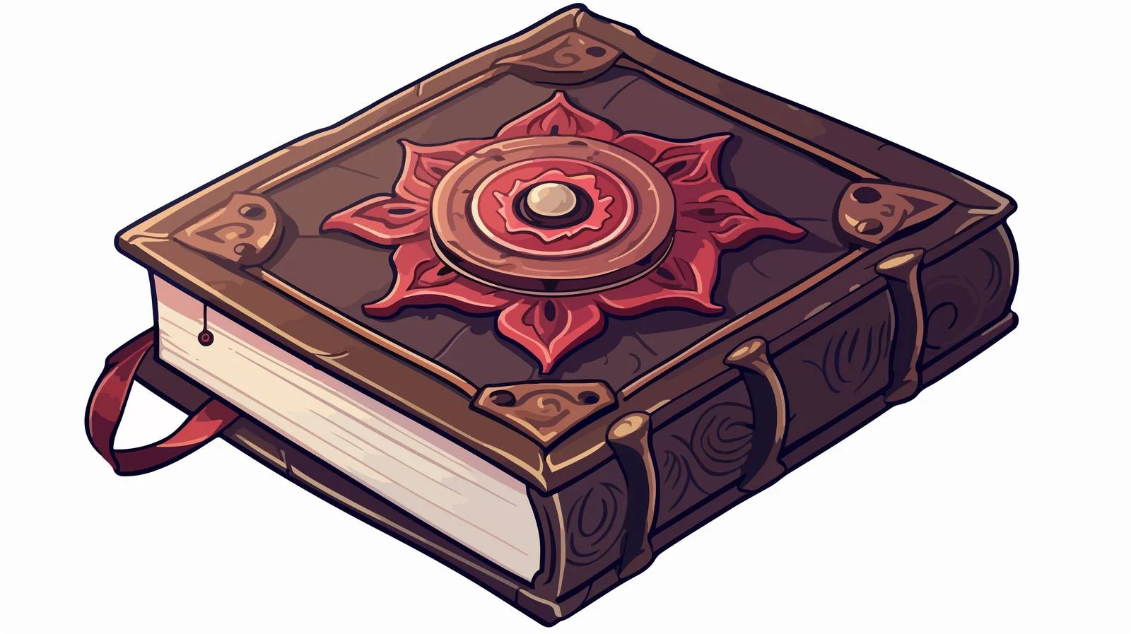 Professional Grimoire Illustration — free download from Dotvec