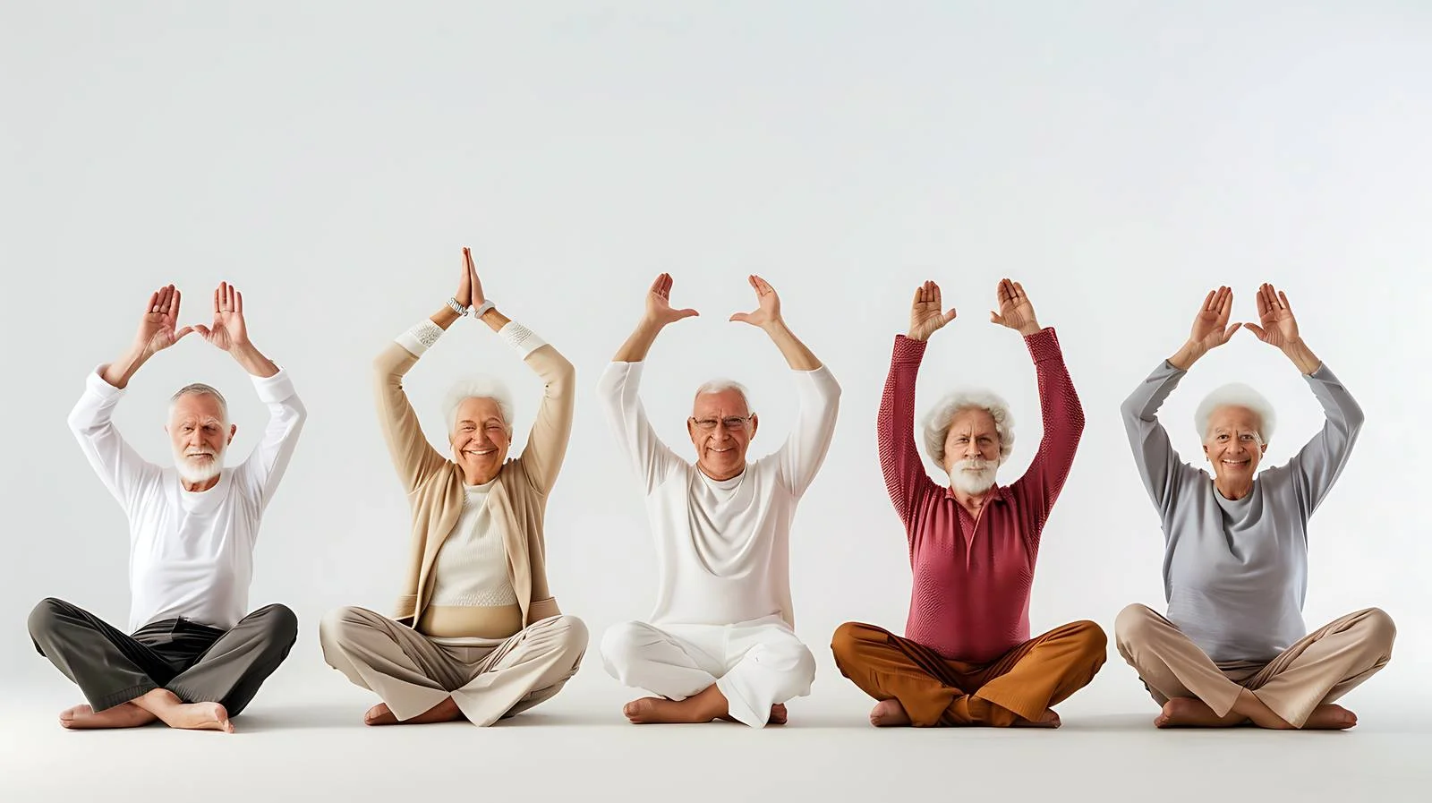 Elderly Yoga Class — free download from Dotvec