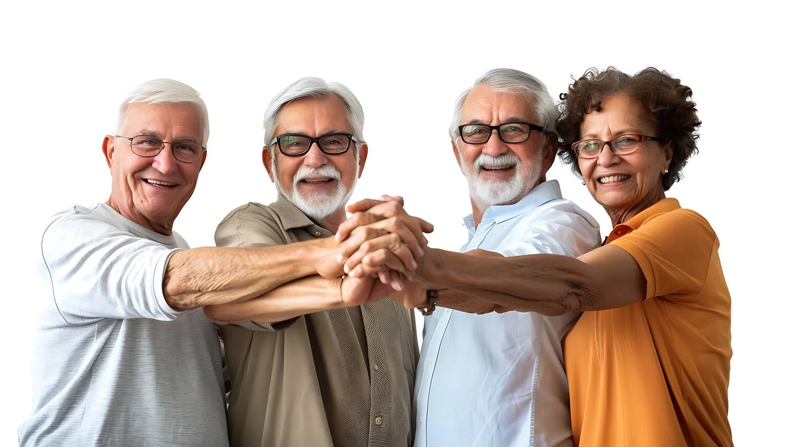 Senior Team Unity Gesture — free download from Dotvec