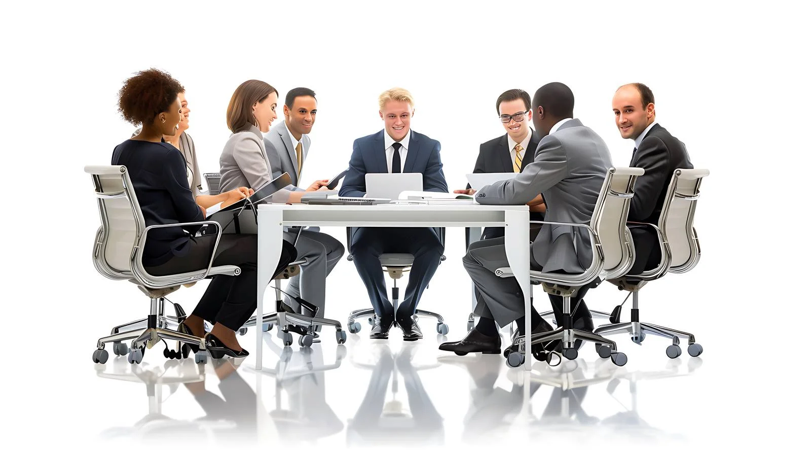 Business Meeting Discussion — free download from Dotvec