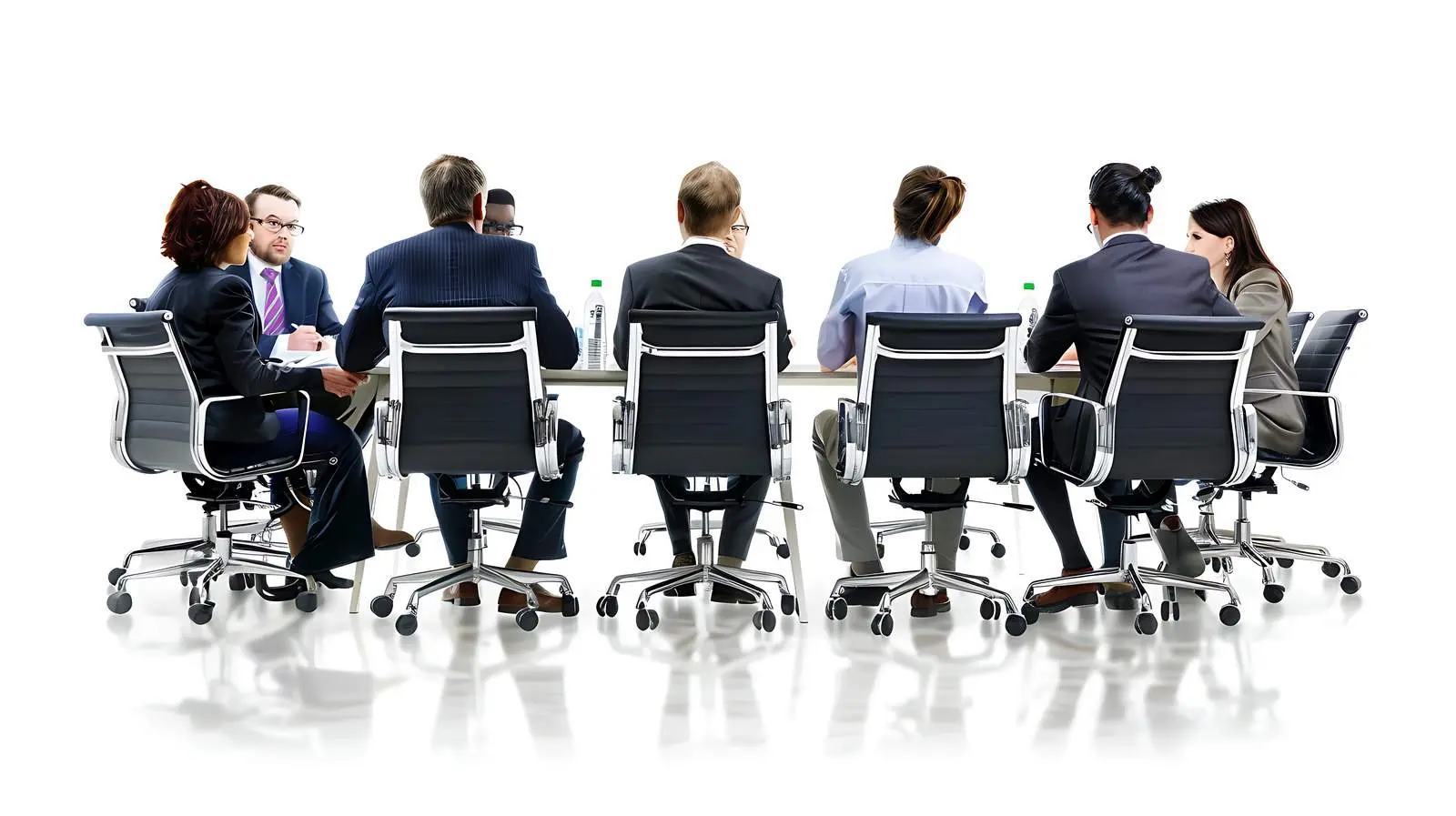 Business Team Meeting in Conference Room — free download from Dotvec