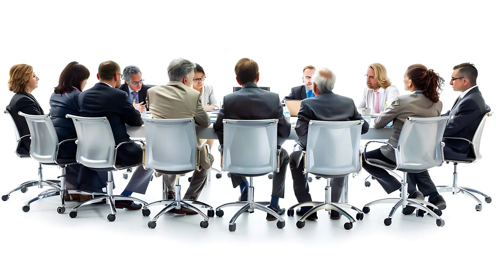 Business Meeting in Modern Conference Room – free national image from Dotvec