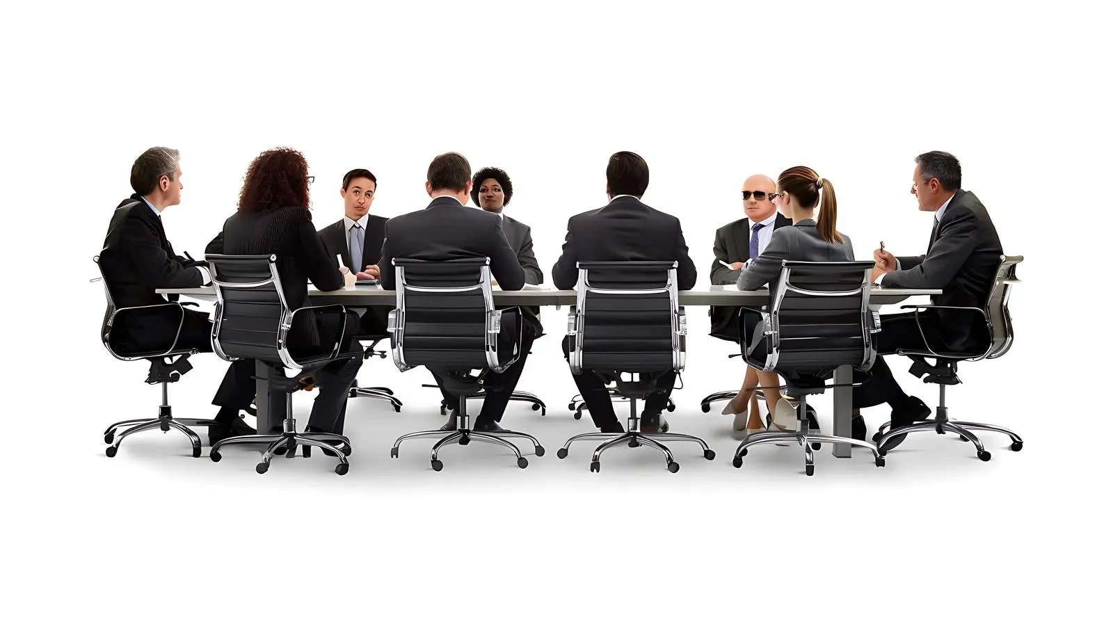 Business Meeting Room with Professionals Collaborating – free training image from Dotvec