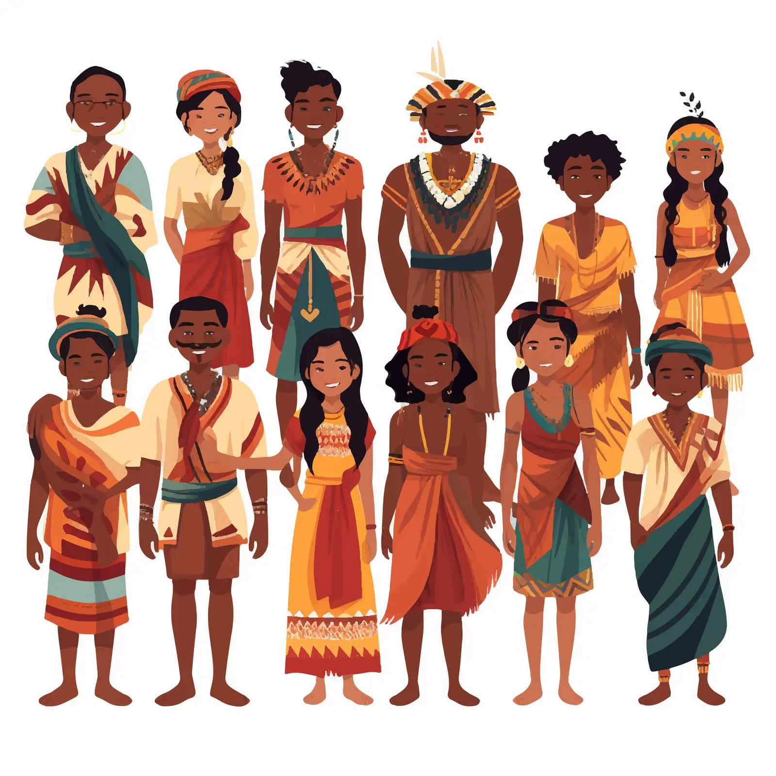 Indigenous African People Celebrating Together — free download from Dotvec