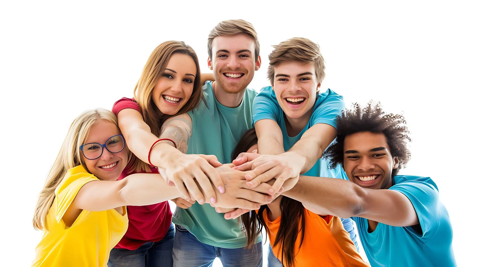 Joyful Friends Celebrating Success Together — free download from Dotvec