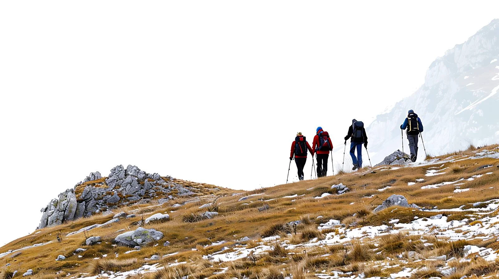 Exploring Orobie Mountains: Hikers Trekking Adventure — free download from Dotvec