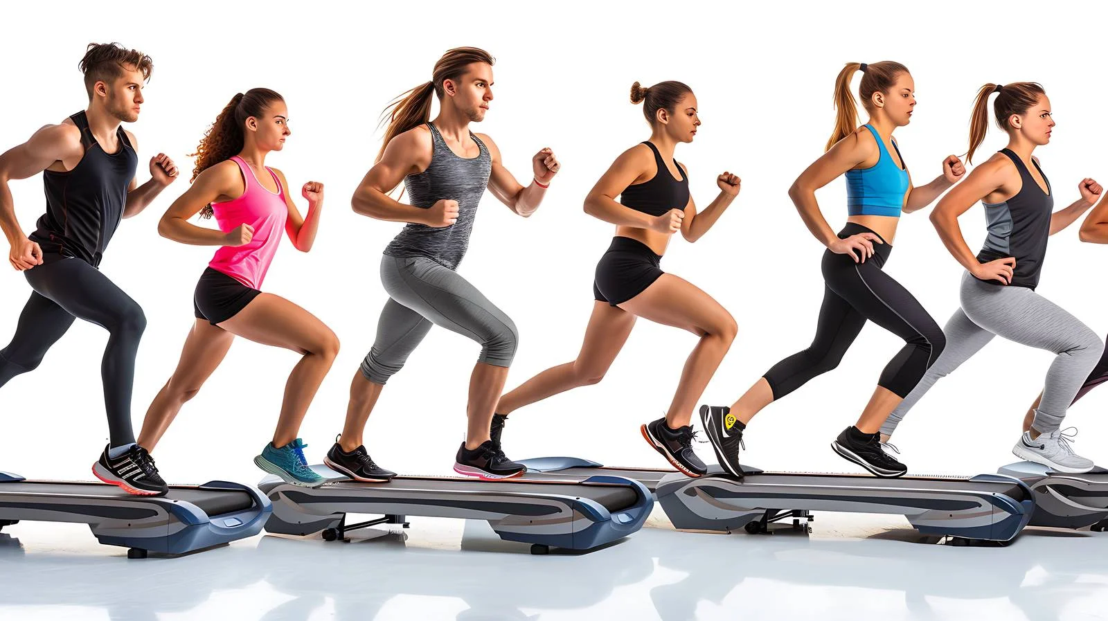 Fitness Class in Isolated Gym — free download from Dotvec