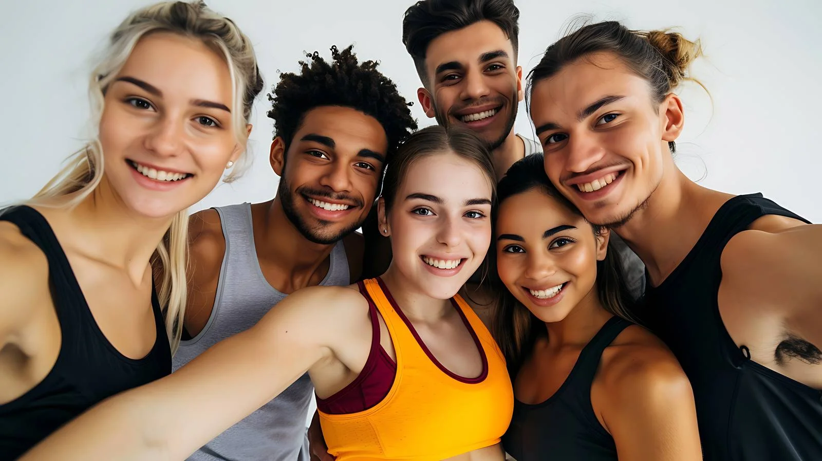 Youthful Gym Selfie — free download from Dotvec