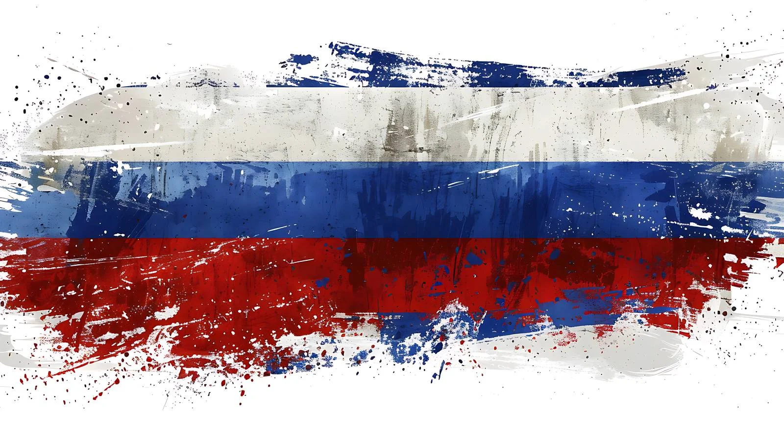 Aged Russian Flag on White Background — free download from Dotvec