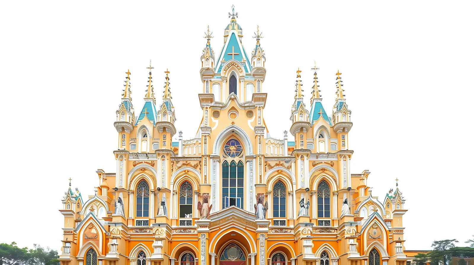 Glorious Shishi Sacred Heart Cathedral, Guangzhou – free shishi image from Dotvec