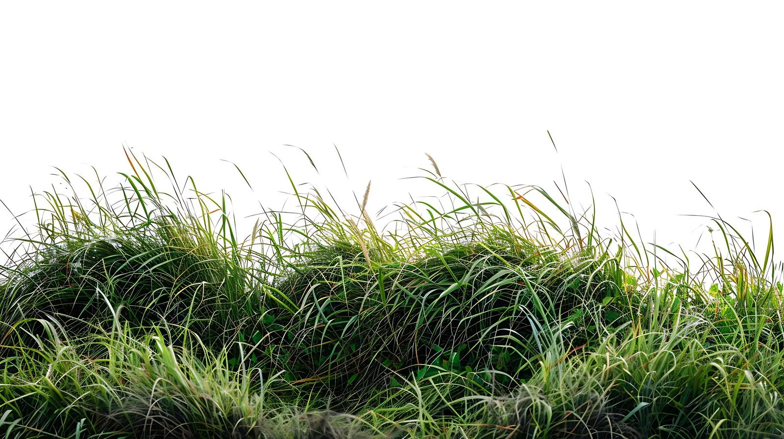 Gushan Grassland On White Background — free download from Dotvec