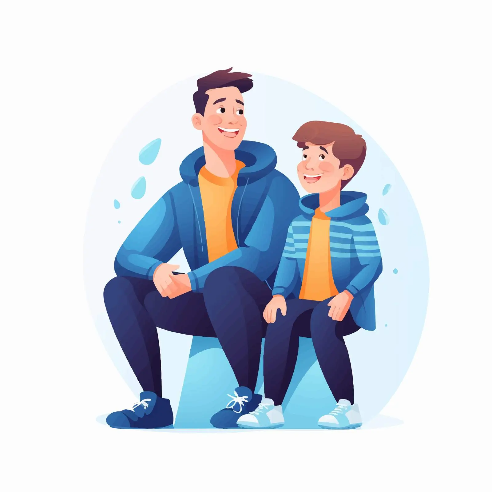 Person in Wheelchair with Disability Illustration — free download from Dotvec