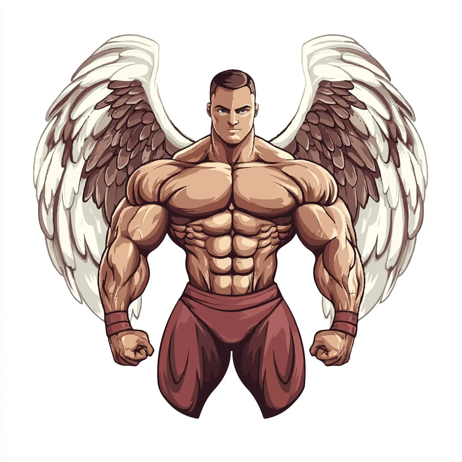 Gym Emblem for Bodybuilding and Fitness — free download from Dotvec