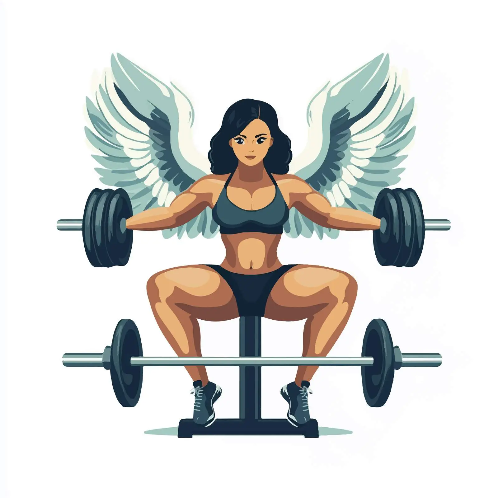 Gym Emblem and Exercise Vector Design — free download from Dotvec