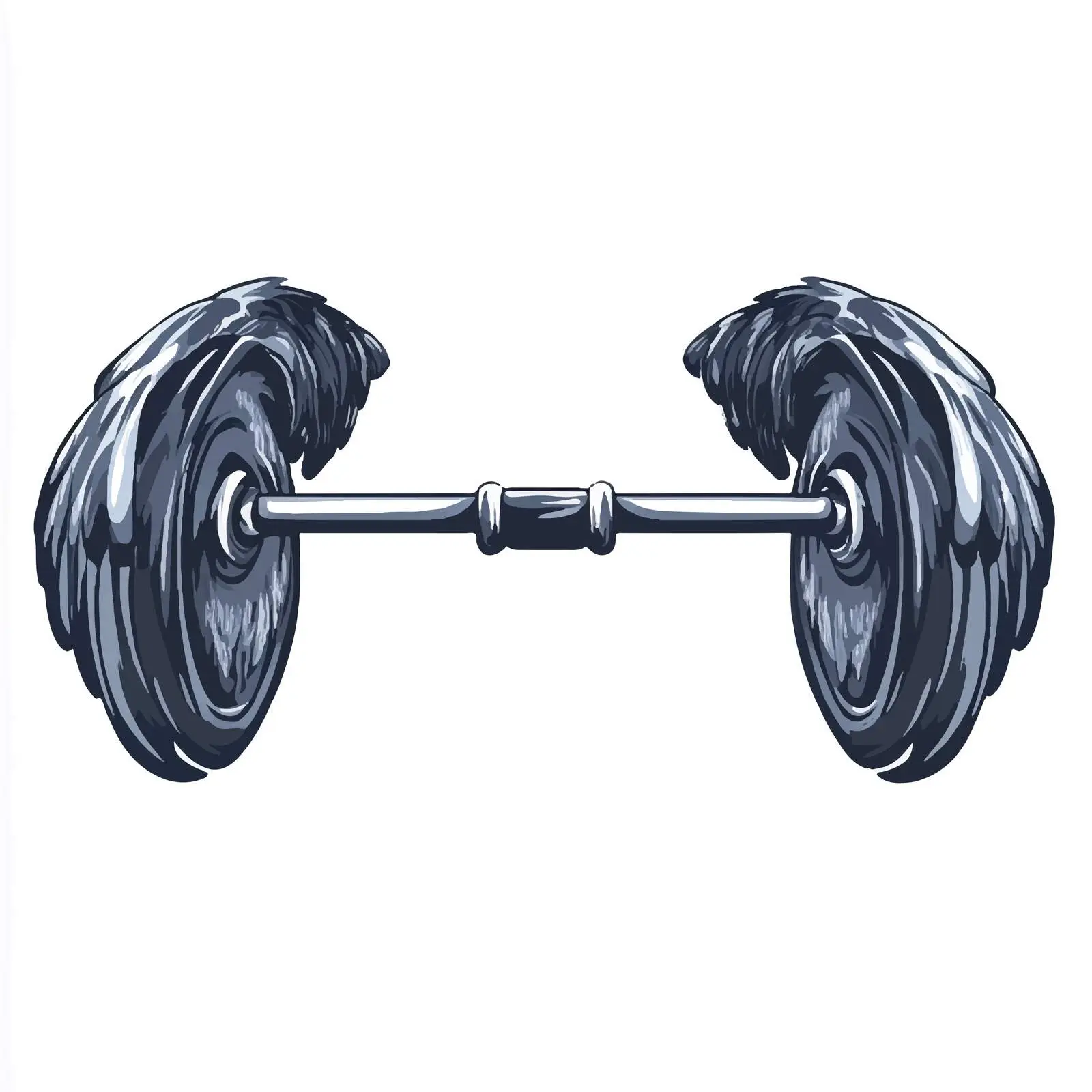 Modern Gym Emblem Design for Fitness — free download from Dotvec