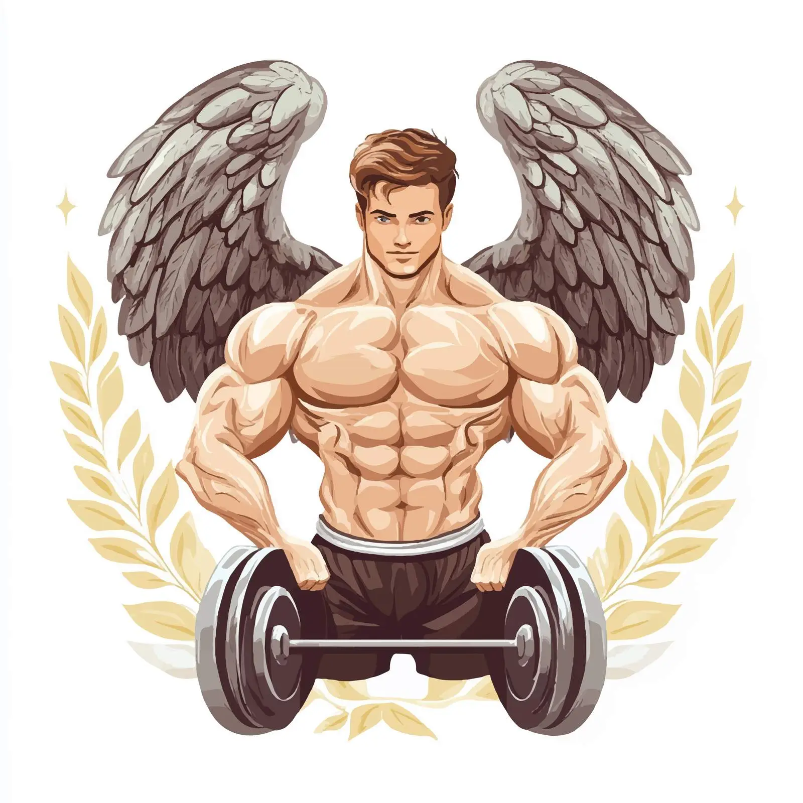 Bold Gym Emblem Design for Fitness Branding — free download from Dotvec