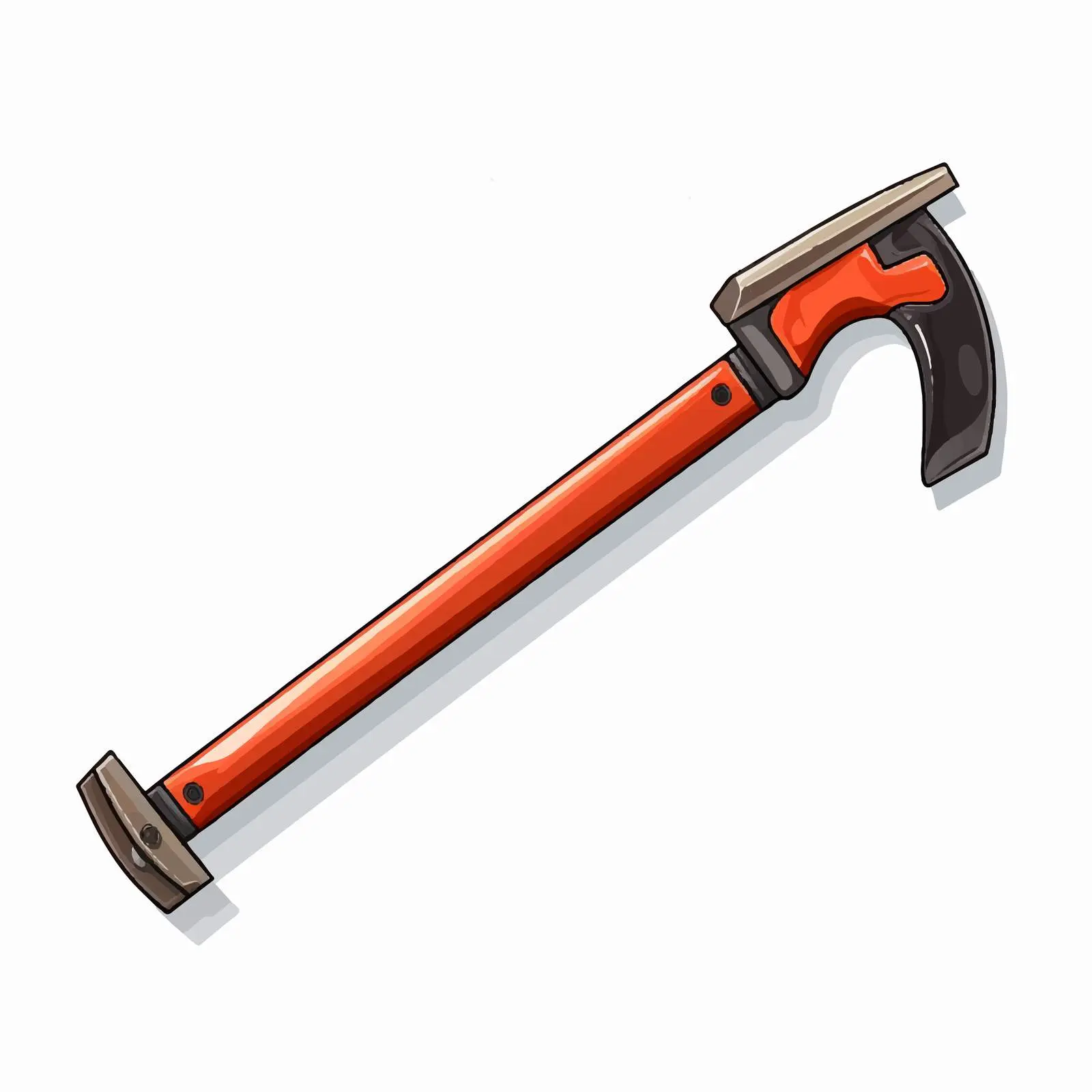 Hacksaw Vector Illustration on White Background — free download from Dotvec