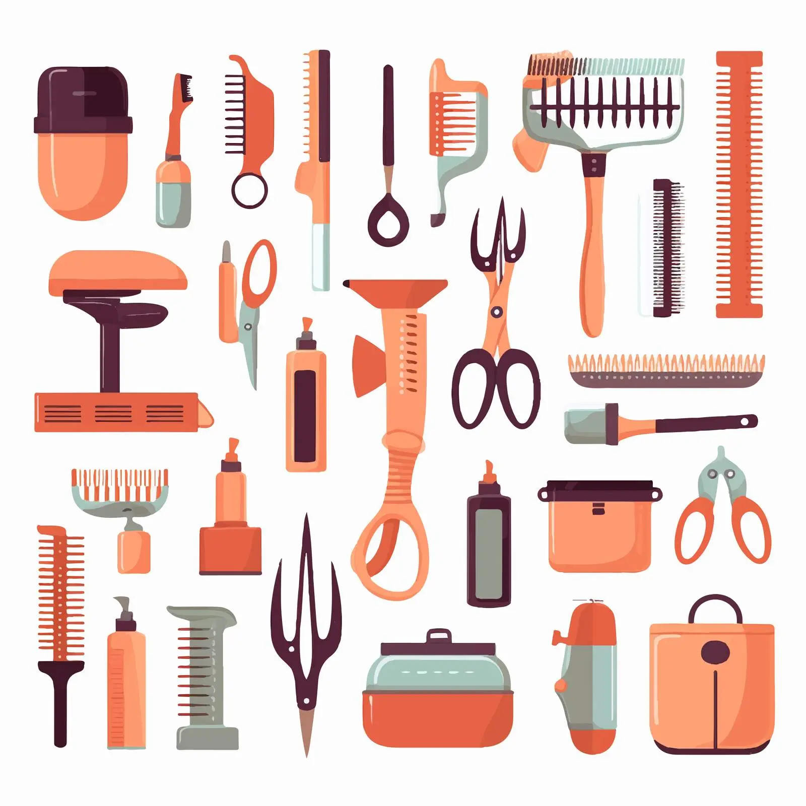 Professional Hair Care Tools for Barbers and Stylists — free download from Dotvec