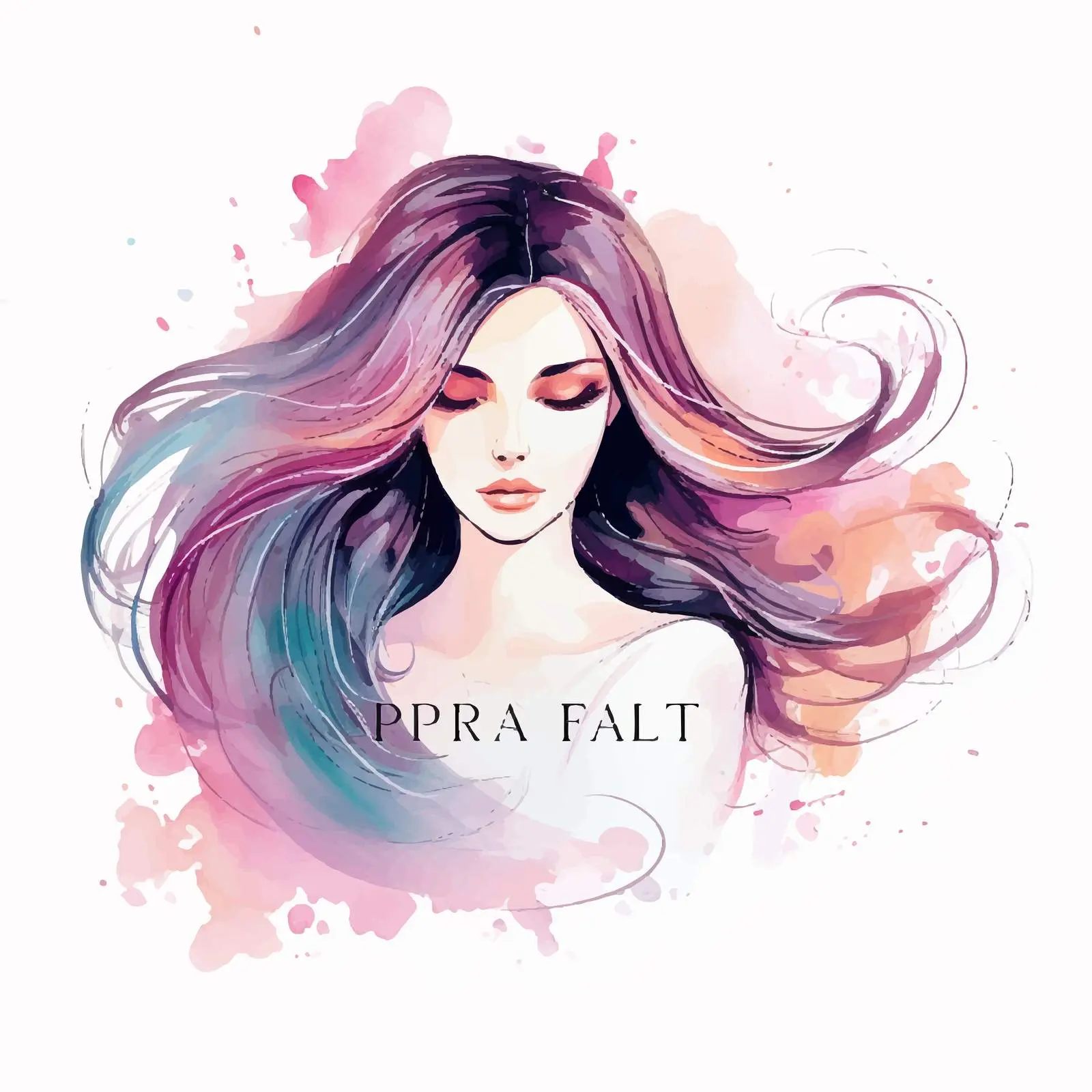 Hair Perfect Beauty Salon Logo Design — free download from Dotvec