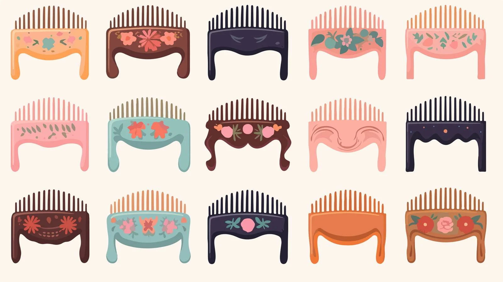 Professional Hair Comb Cartoon Design — free download from Dotvec