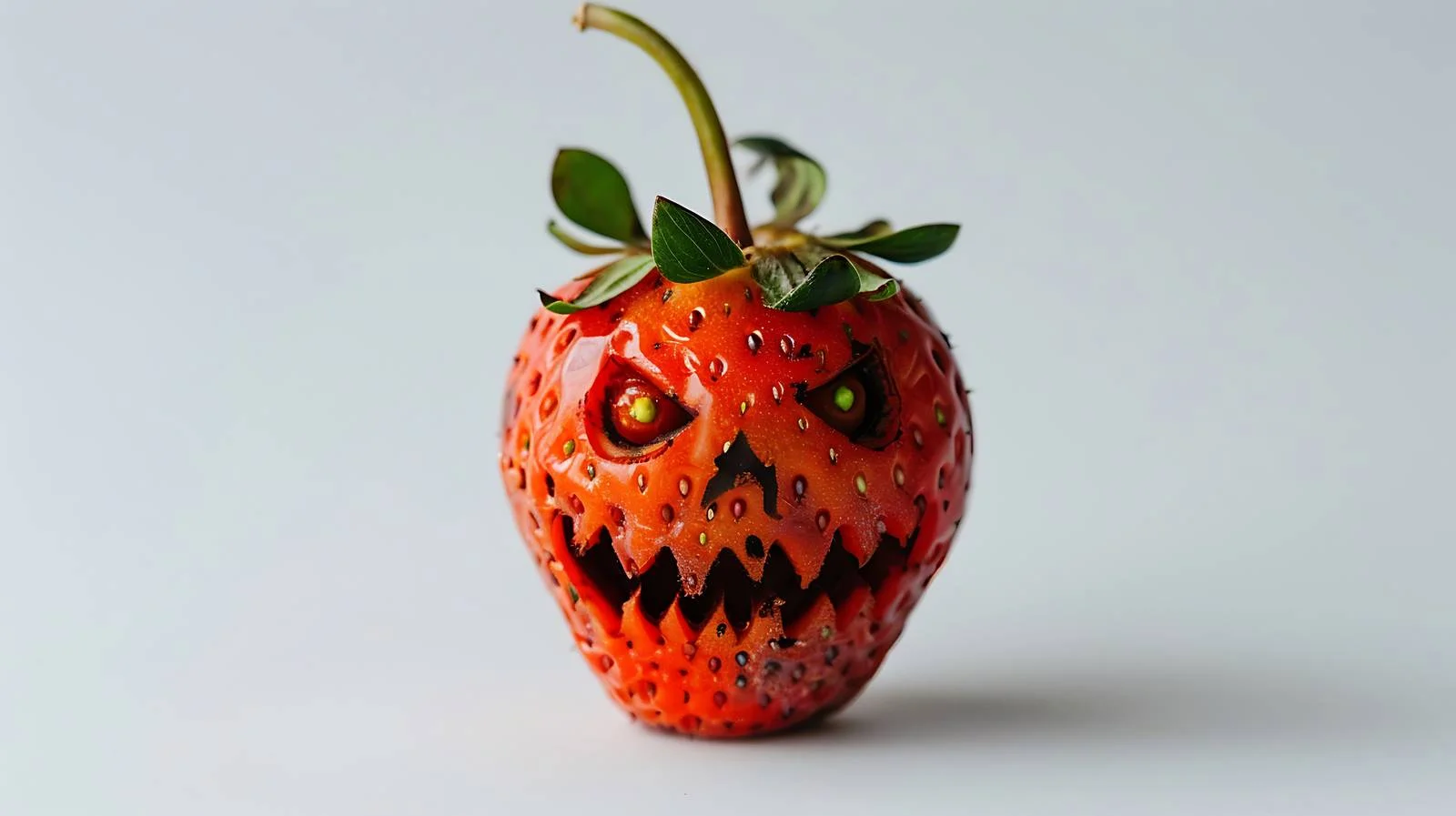 Spooky Halloween Strawberry — free download from Dotvec