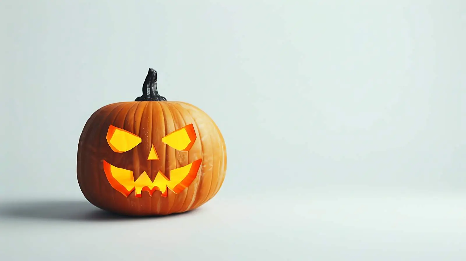 Halloween Pumpkin Isolated on White Background — free download from Dotvec