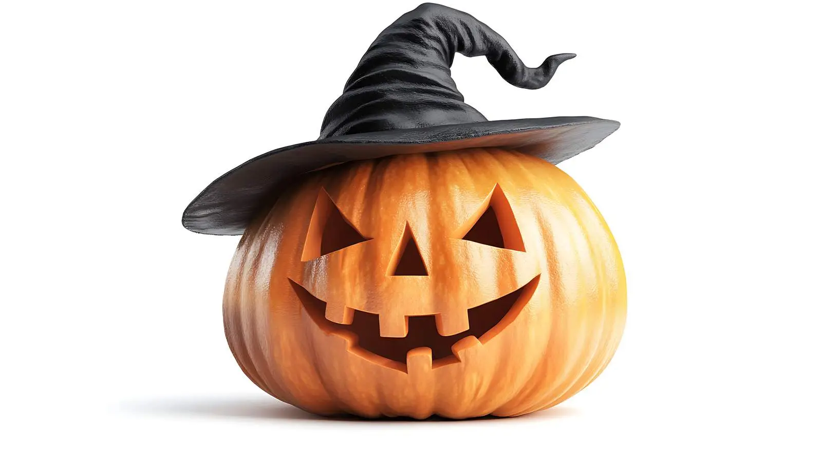 Witch Hat Pumpkin Decoration — free download from Dotvec