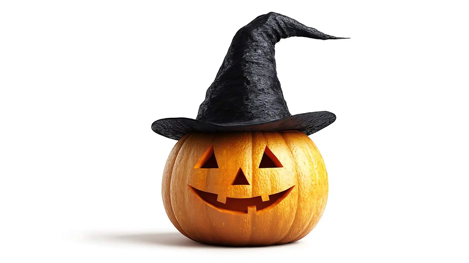 Halloween Pumpkin with Witches Hat — free download from Dotvec