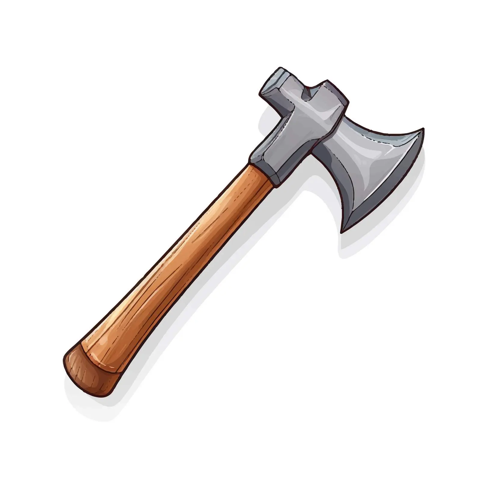 Hammer Vector Illustration on White Background – free hammer image from Dotvec