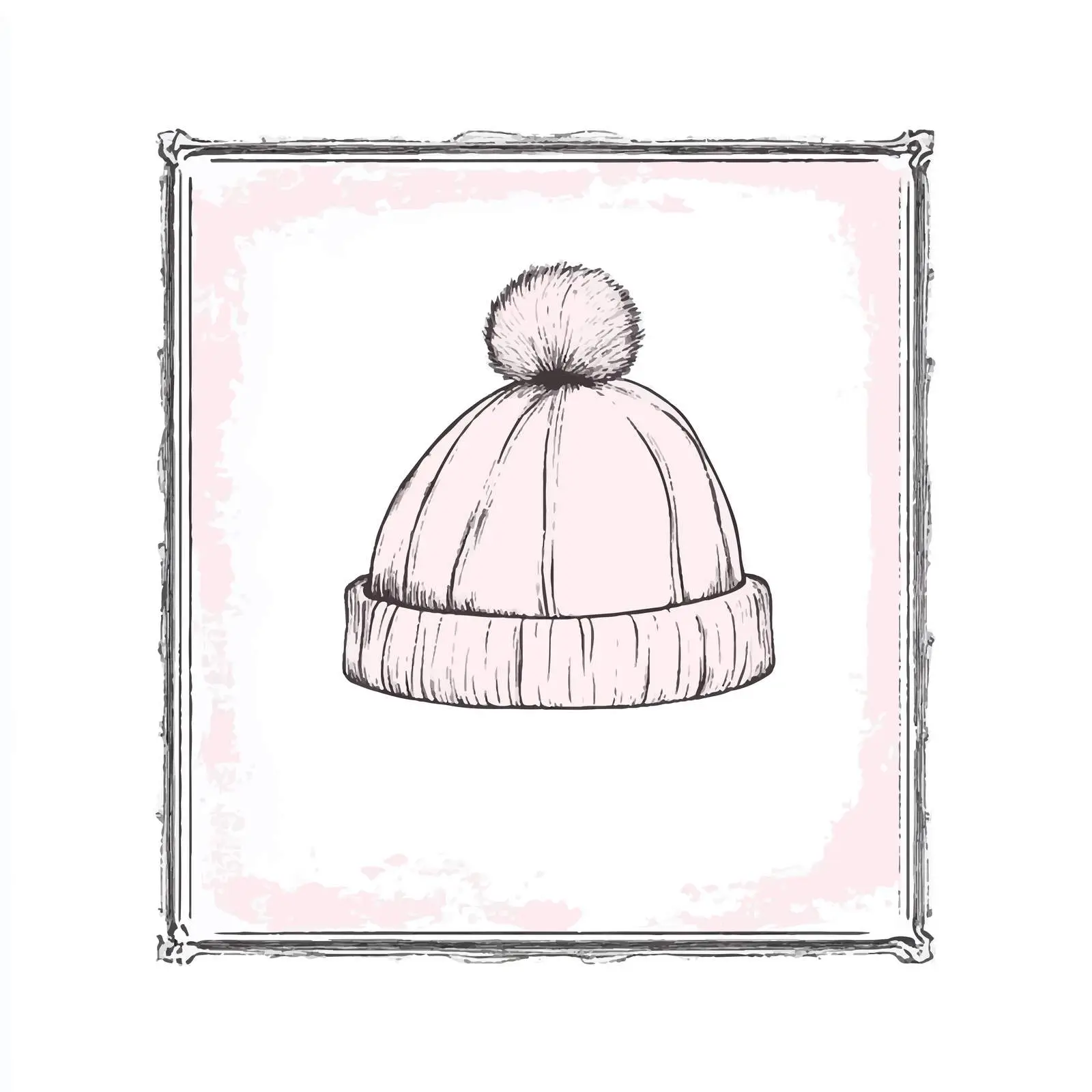 Hand Drawn Baby Cap Sketch Icon — free download from Dotvec