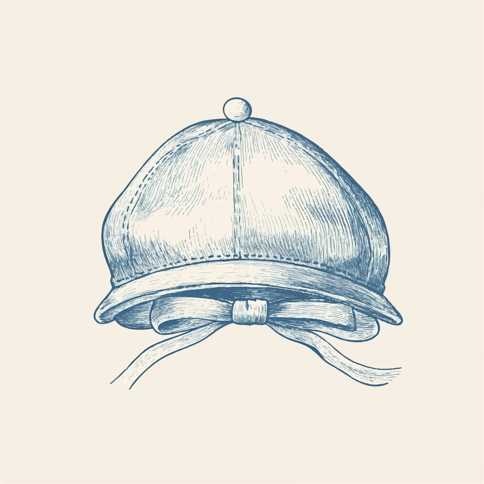 Hand Drawn Baby Cap Vector Sketch — free download from Dotvec