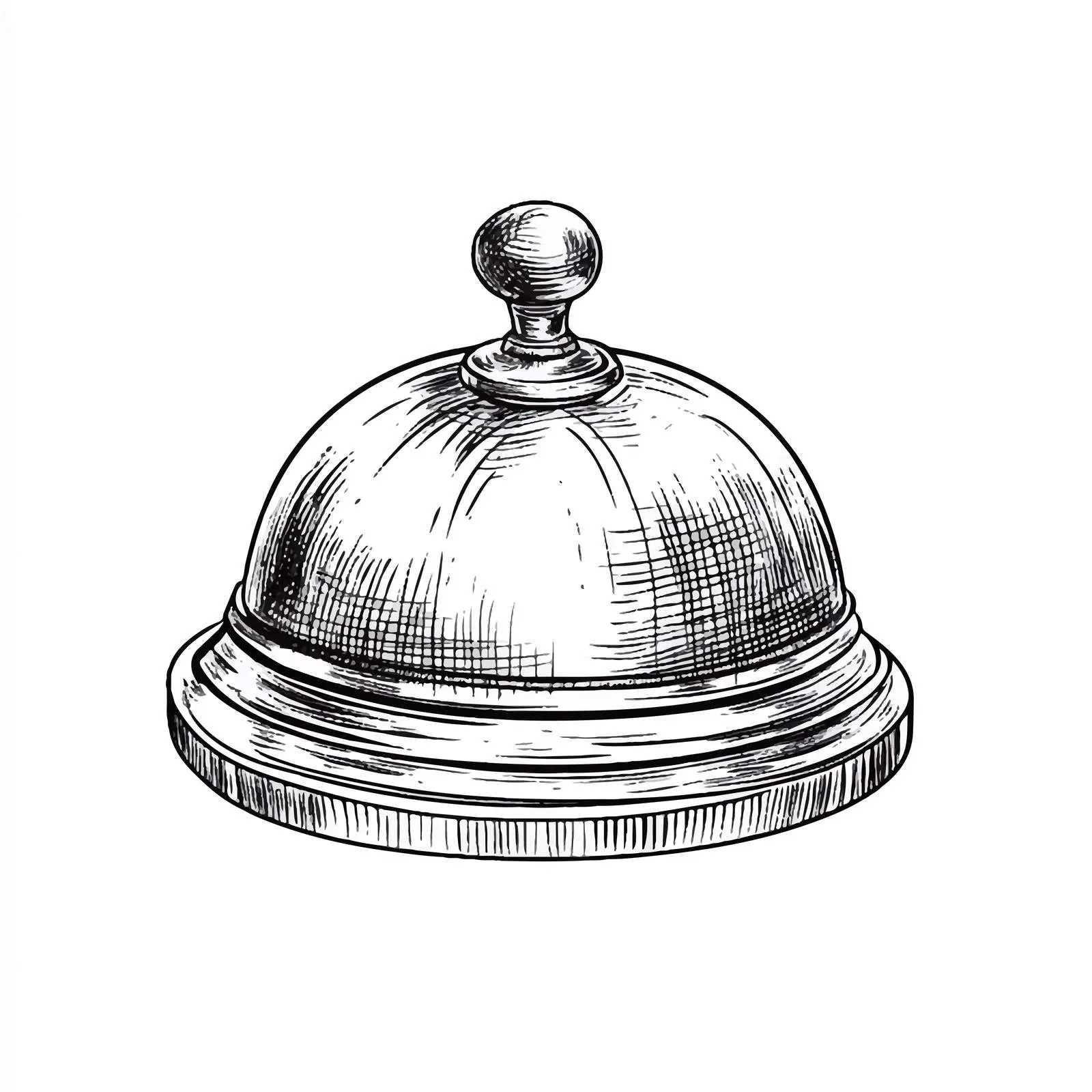 Hand-Drawn Bellboy Hat Sketch Icon — free download from Dotvec