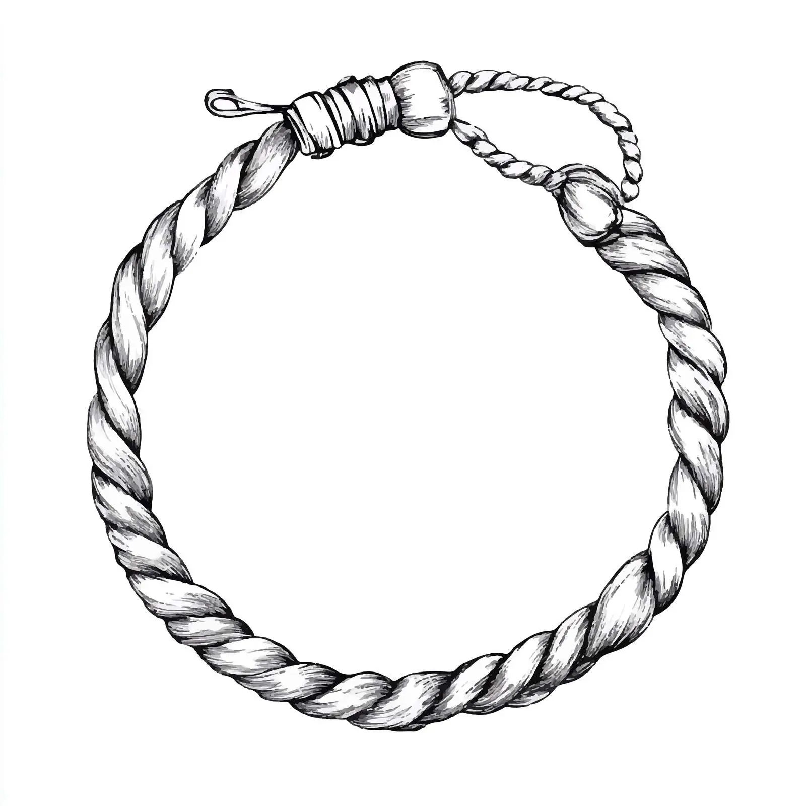 Hand Drawn Bracelet Sketch Vector Design — free download from Dotvec