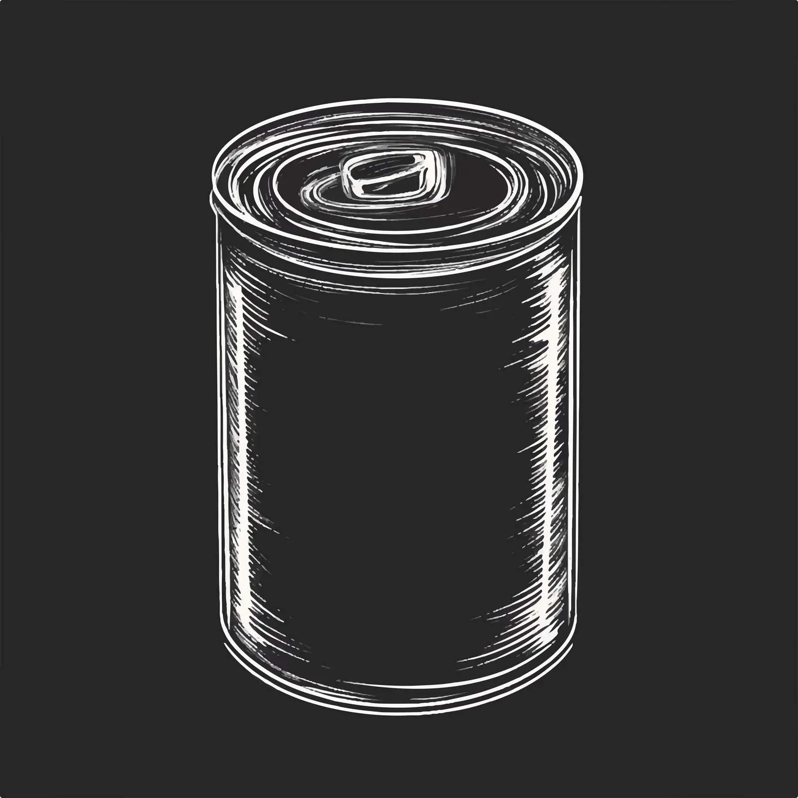 Hand Drawn Canned Food Sketch Icon — free download from Dotvec