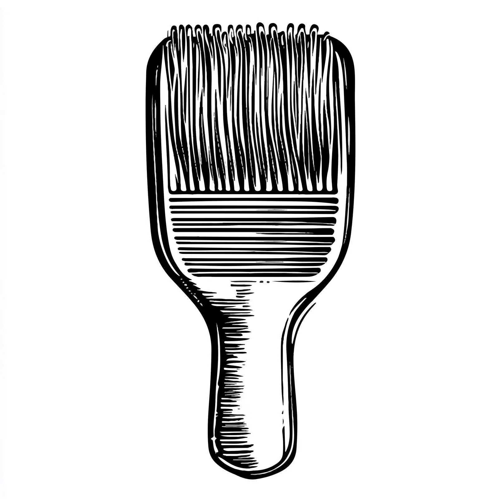 Hand Drawn Comb Sketch Vector Illustration — free download from Dotvec