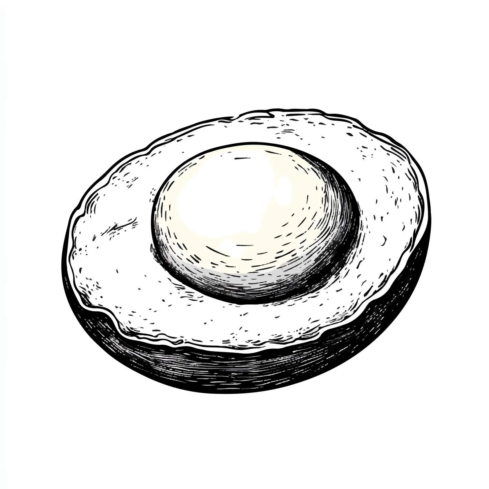 Hand-Drawn Egg Sketch Illustration — free download from Dotvec