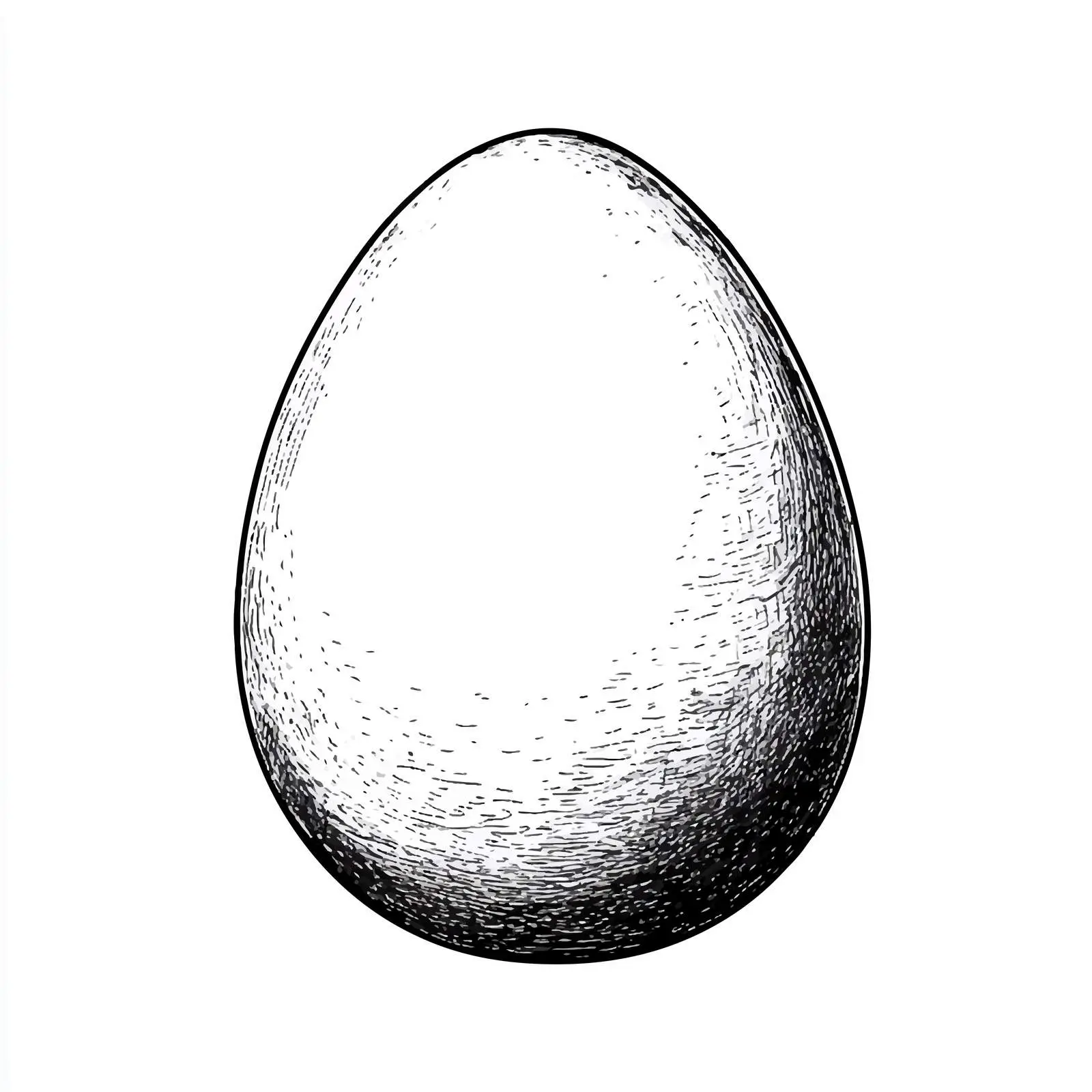 Hand-Drawn Egg Sketch Vector Symbol — free download from Dotvec