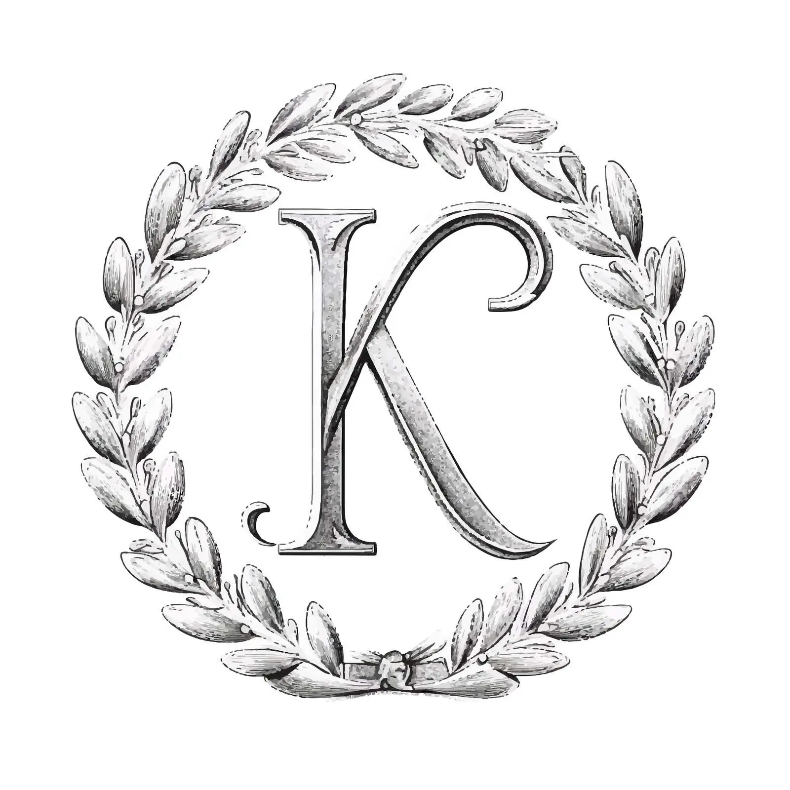 Hand Drawn Greek Font for Logos and Badges – free art font image from Dotvec