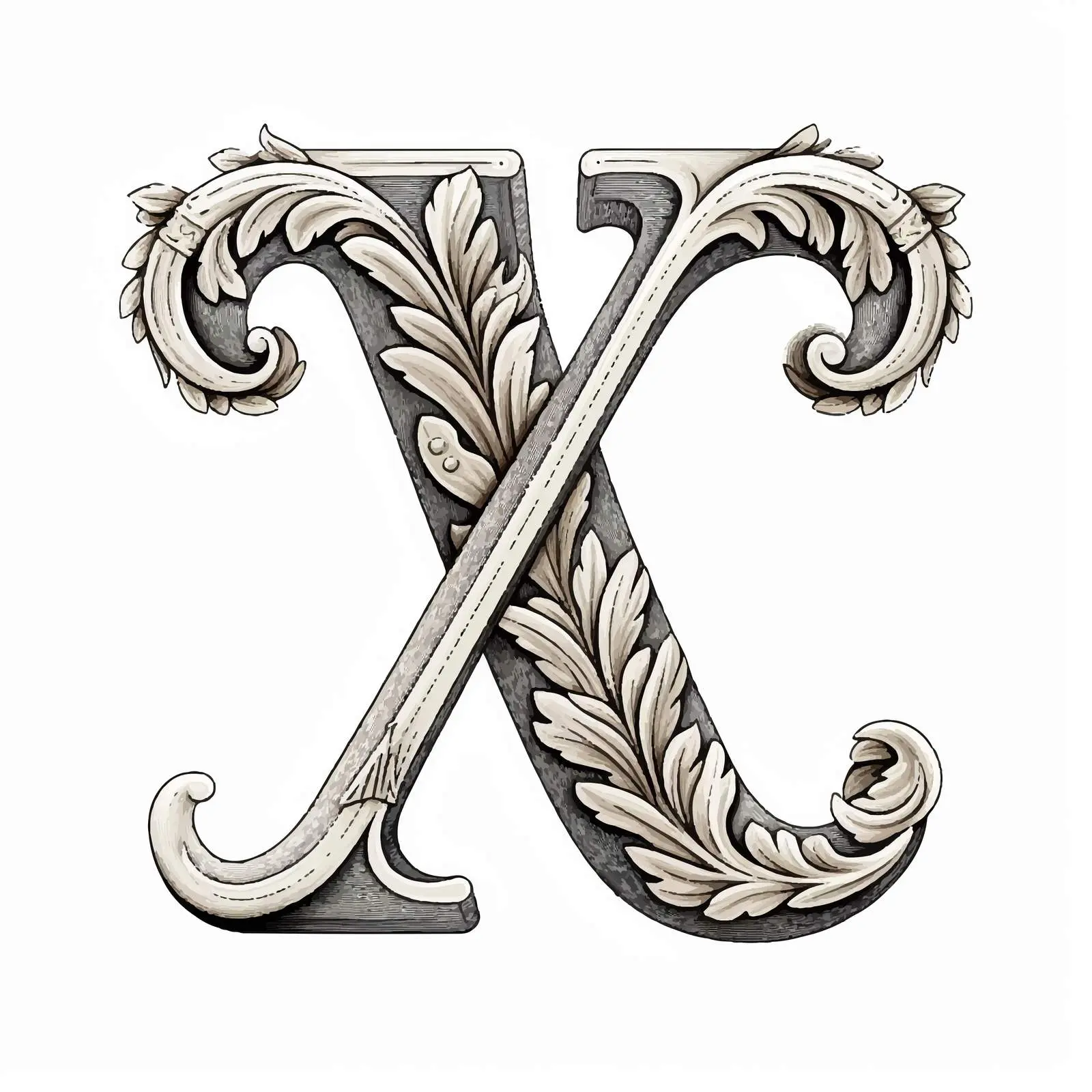 Hand-Drawn Greek Font for Logos and Badges – free unique branding image from Dotvec