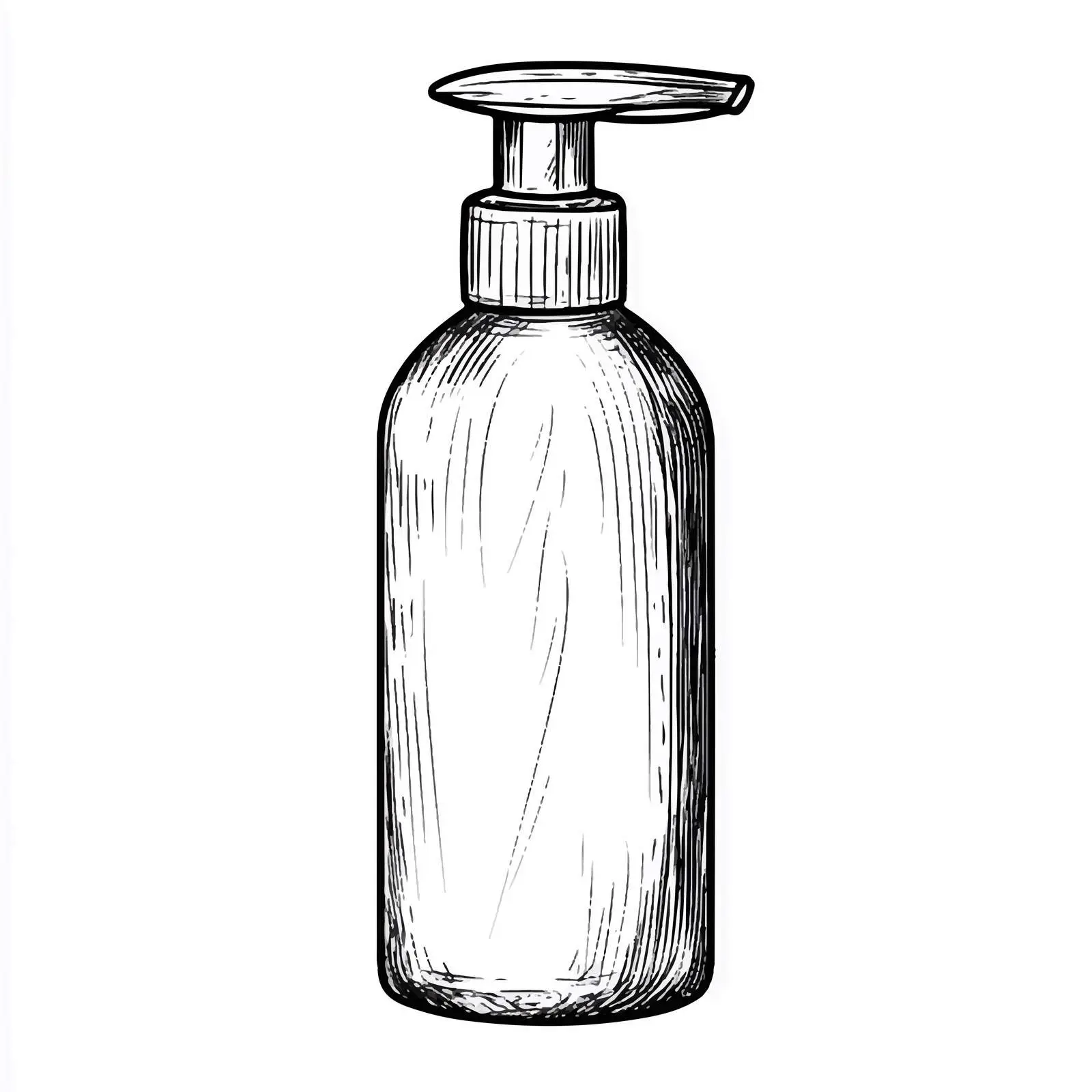 Hand Drawn Hair Mousse Spray Symbol Illustration — free download from Dotvec